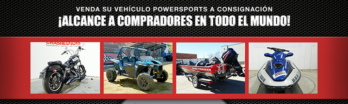 Sell Your Bike through CrashedToys Powersports Auctions
